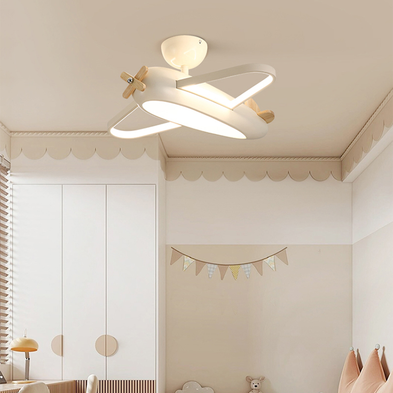 Baby Nursery Decor Boy - 만화 비행기 천장 조명 크리 에이