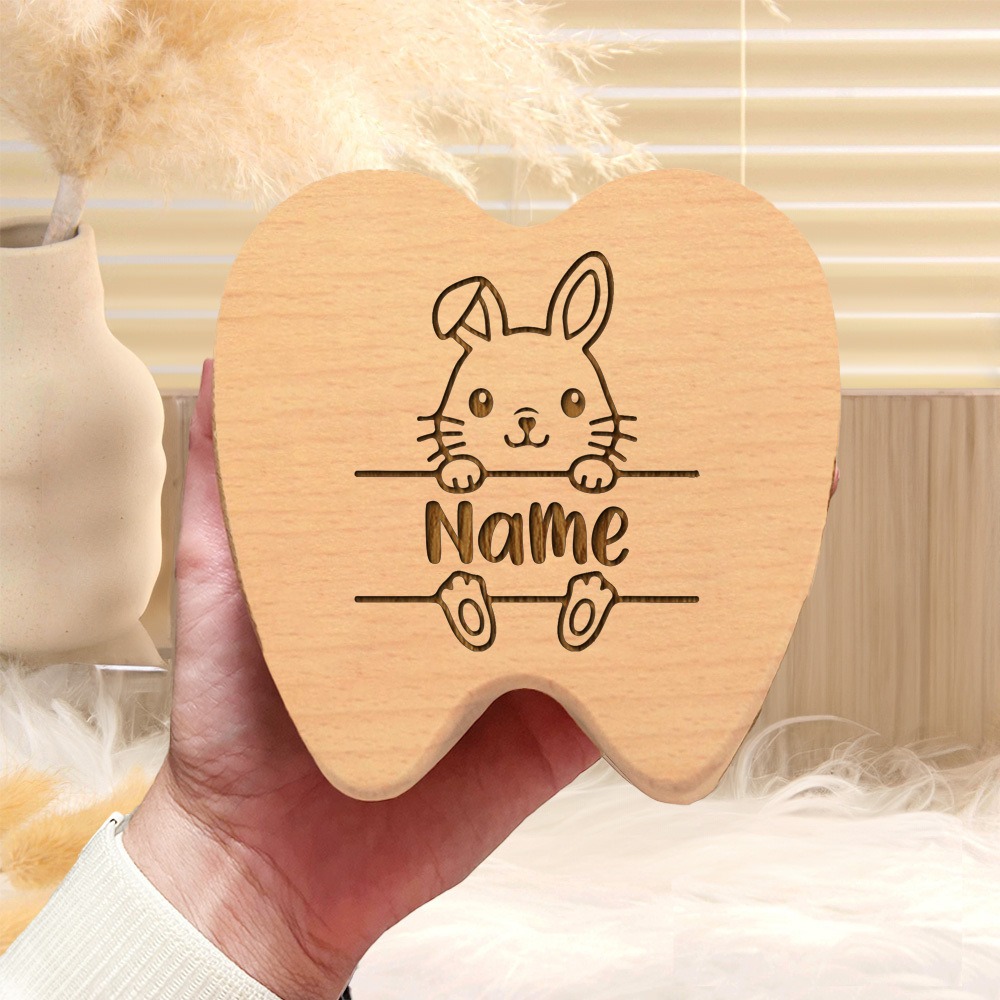Baby Keepsake Box - 맞춤형 이빨 요정 상자 유치 보관함