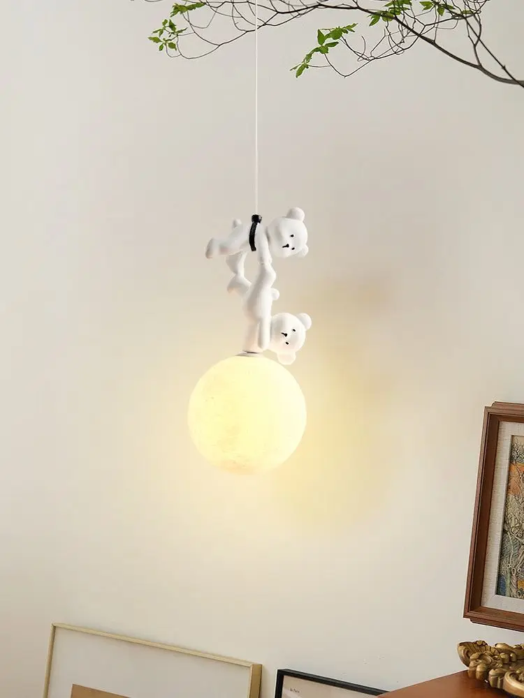 Baby Nursery Decor Boy - 곰 램프 만화 캐릭터 아기방 침대