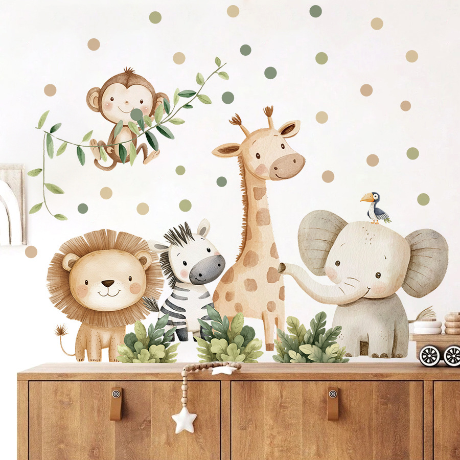 Boho 숲 동물 벽 스티커 어린이 방 소년 소녀 베이 - Baby Nursery Decor Boy 리뷰 및 가격