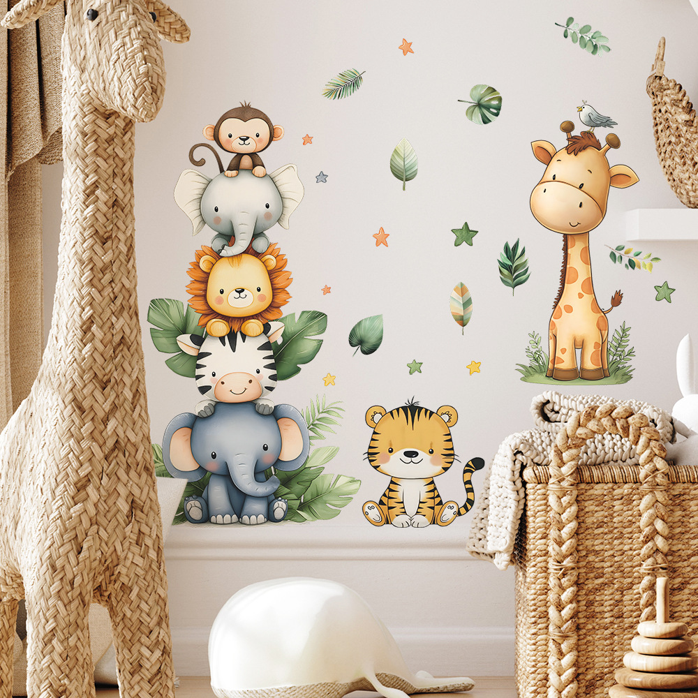 Boho 숲 동물 벽 스티커 어린이 방 소년 소녀 베이 - Baby Nursery Decor Boy 리뷰 및 가격