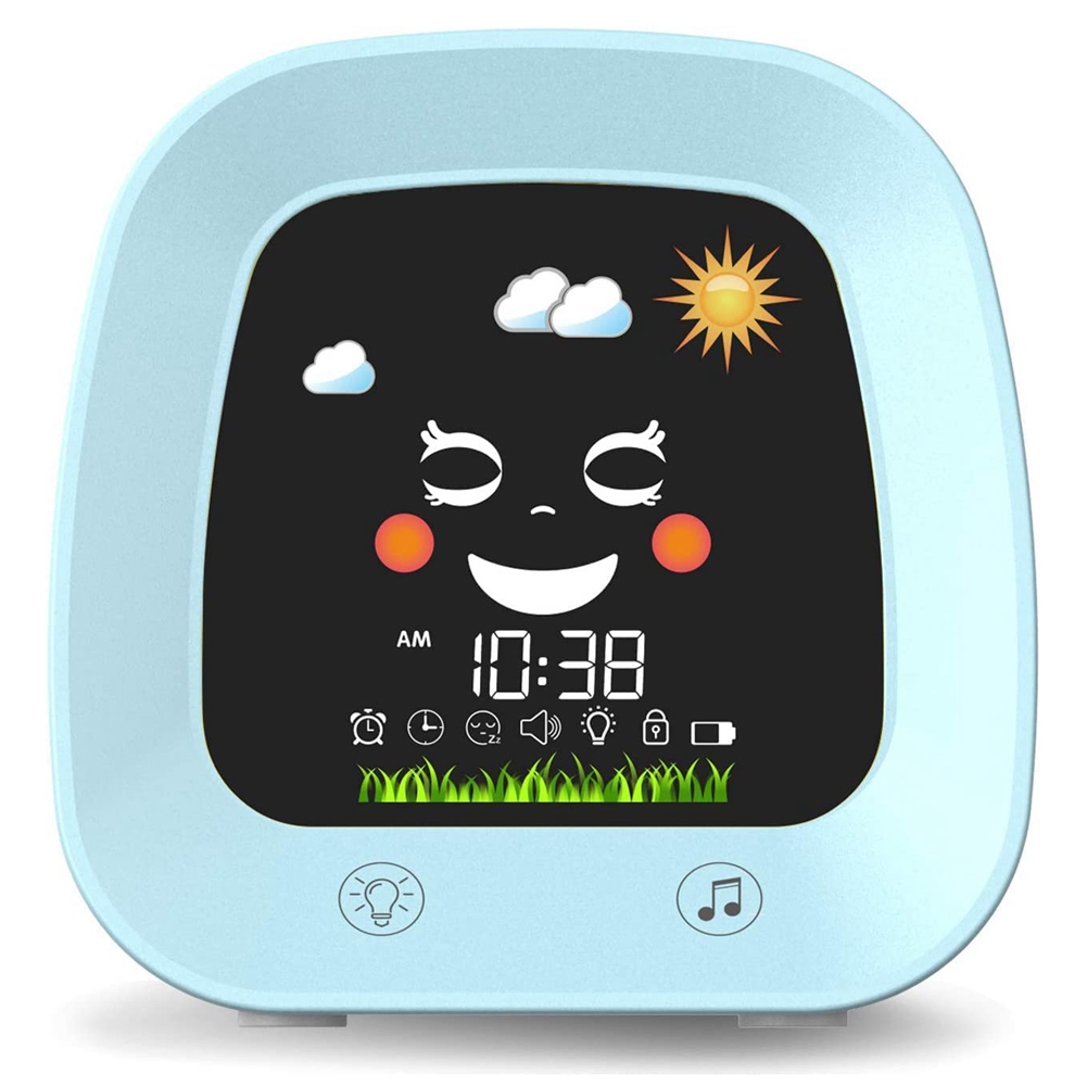 A68P-1 세트 알람 시계 어린이용 알람 시계, 4가 - Sound Sleep Trainer Clock 리뷰 및 가격
