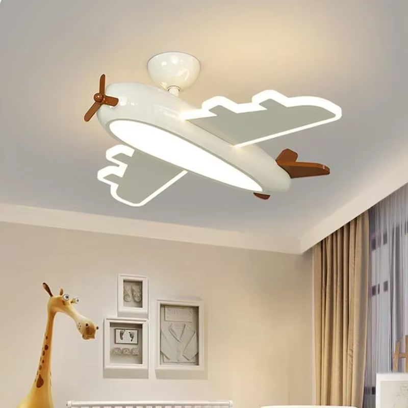 만화 비행기 천장 조명 크리 에이 티브 디자인 Led  - Baby Nursery Decor Boy 리뷰 및 가격