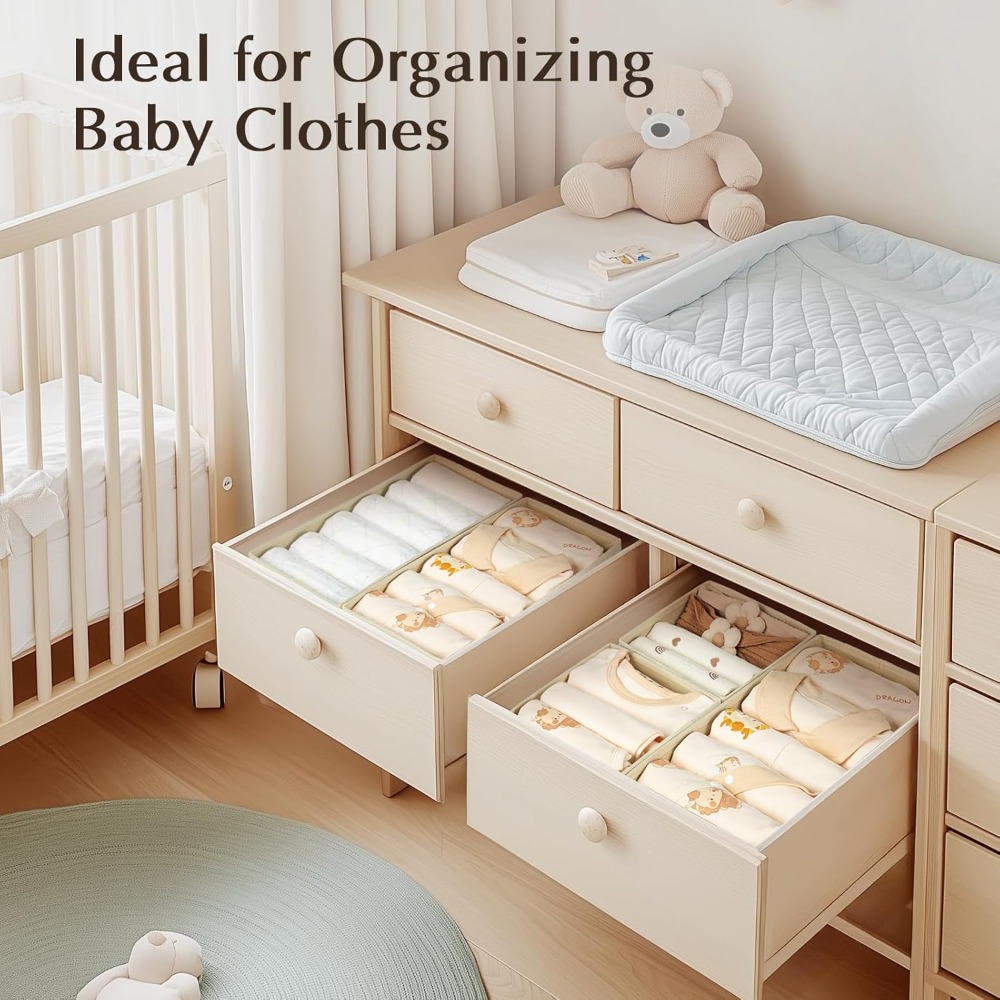서랍 정리함 옷, 아기 옷 속옷 및 양말용 서랍 정리함 - Baby Nursery Dresser 리뷰 및 가격