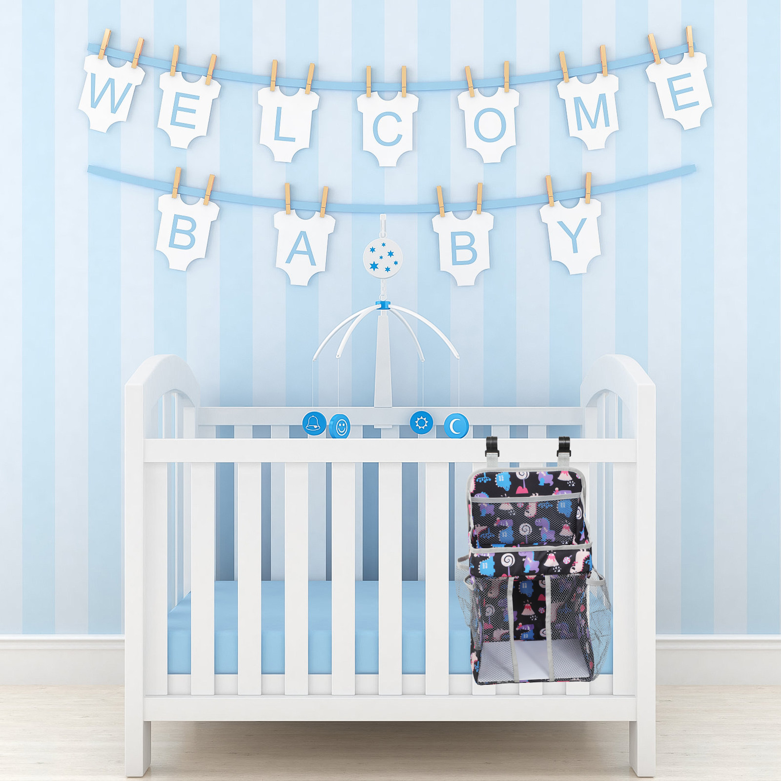 기저귀 가방, 아기 침대 수납 가방, 요람 걸이형 기저 - Baby Nursery Package 리뷰 및 가격