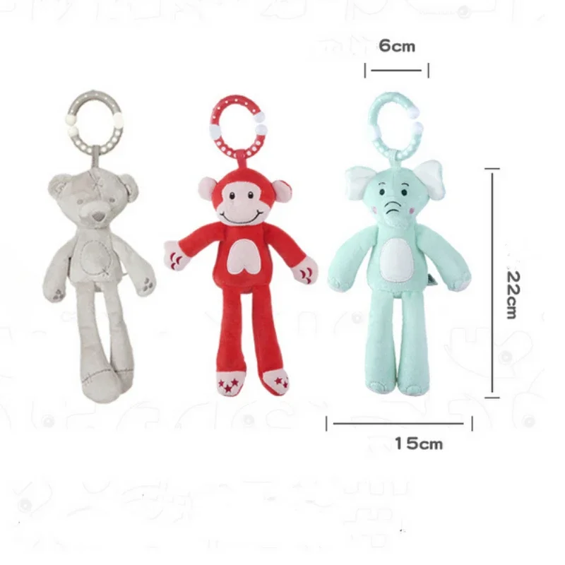 새로운 아기 딸랑이 모바일 유아 유아 장난감 유모차 침 - Baby Nursery Elephant 리뷰 및 가격