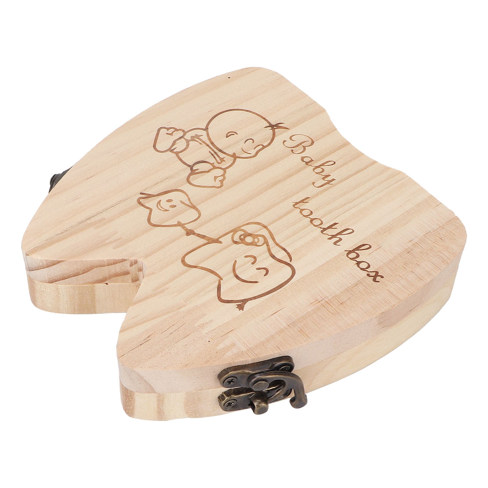 치아 보관 나무 상자 아기 치아 기념품 수집 상자 유아 - Baby Keepsake Box 리뷰 및 가격