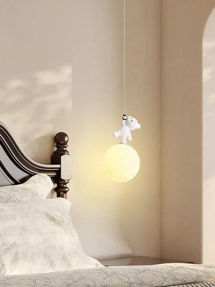 곰 램프 만화 캐릭터 아기방 침대 옆 펜던트 레진 어린 - Baby Nursery Decor Boy 리뷰 및 가격