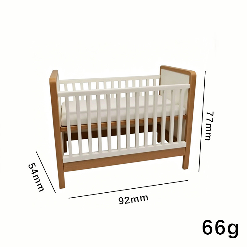 미니 플라스틱 아기 침대, 인형의 집 보육시설 가구 액 - Baby Nursery Layout 리뷰 및 가격