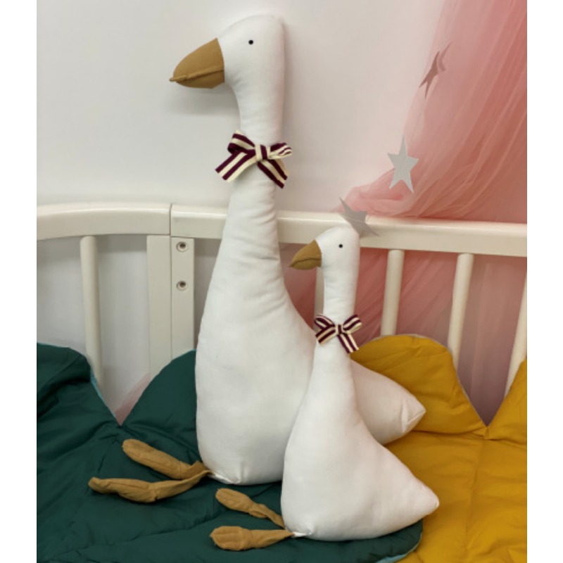 35/55cm INS 스타일 패브릭 거위 인형 부드러운 - Baby Nursery Layout 리뷰 및 가격