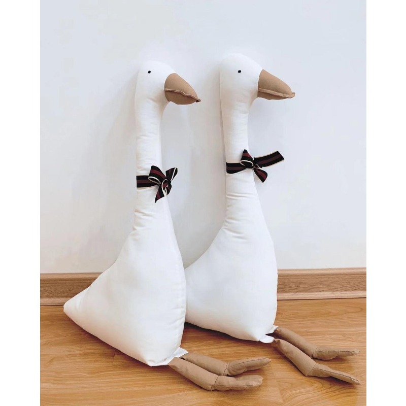 35/55cm INS 스타일 패브릭 거위 인형 부드러운 - Baby Nursery Layout 리뷰 및 가격